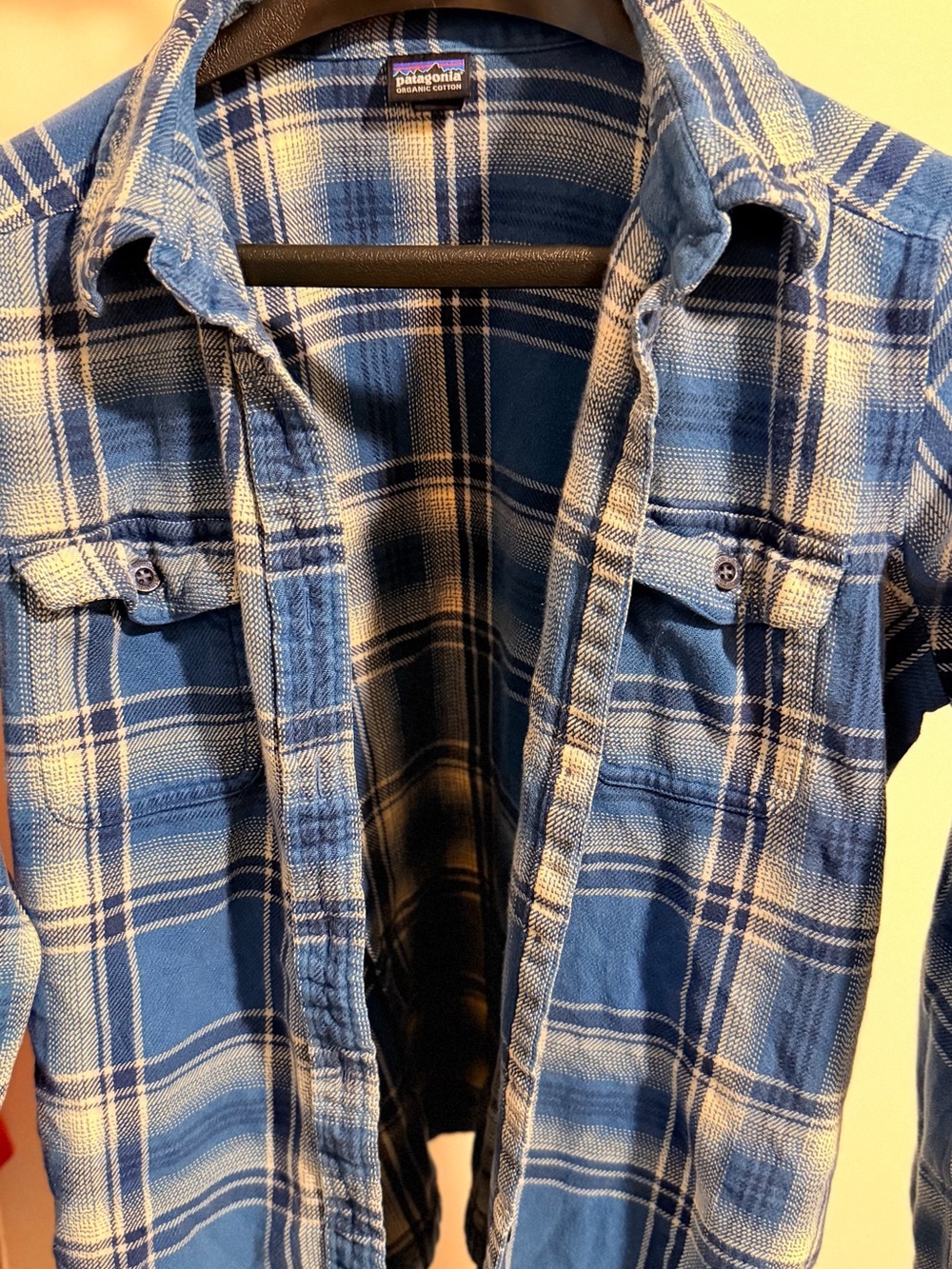 Patagonia Blue Plaid Shirt - Picture 6 of 8